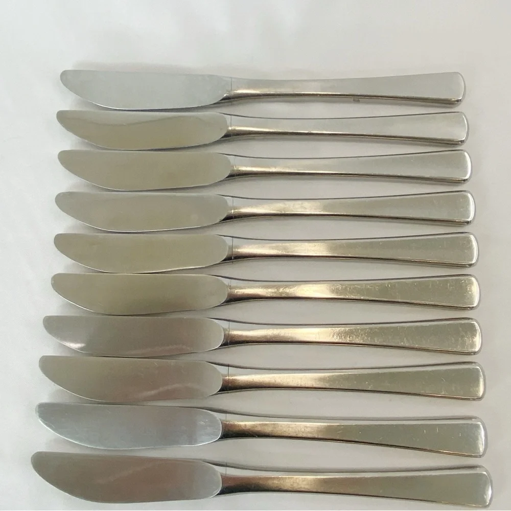 WMF Jupiter Butter Knife or Spreader Vintage Lot of 10 Retired Pattern